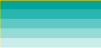 NHS Aqua Green gradient example