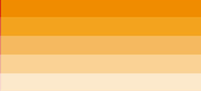 NHS Orange gradient example